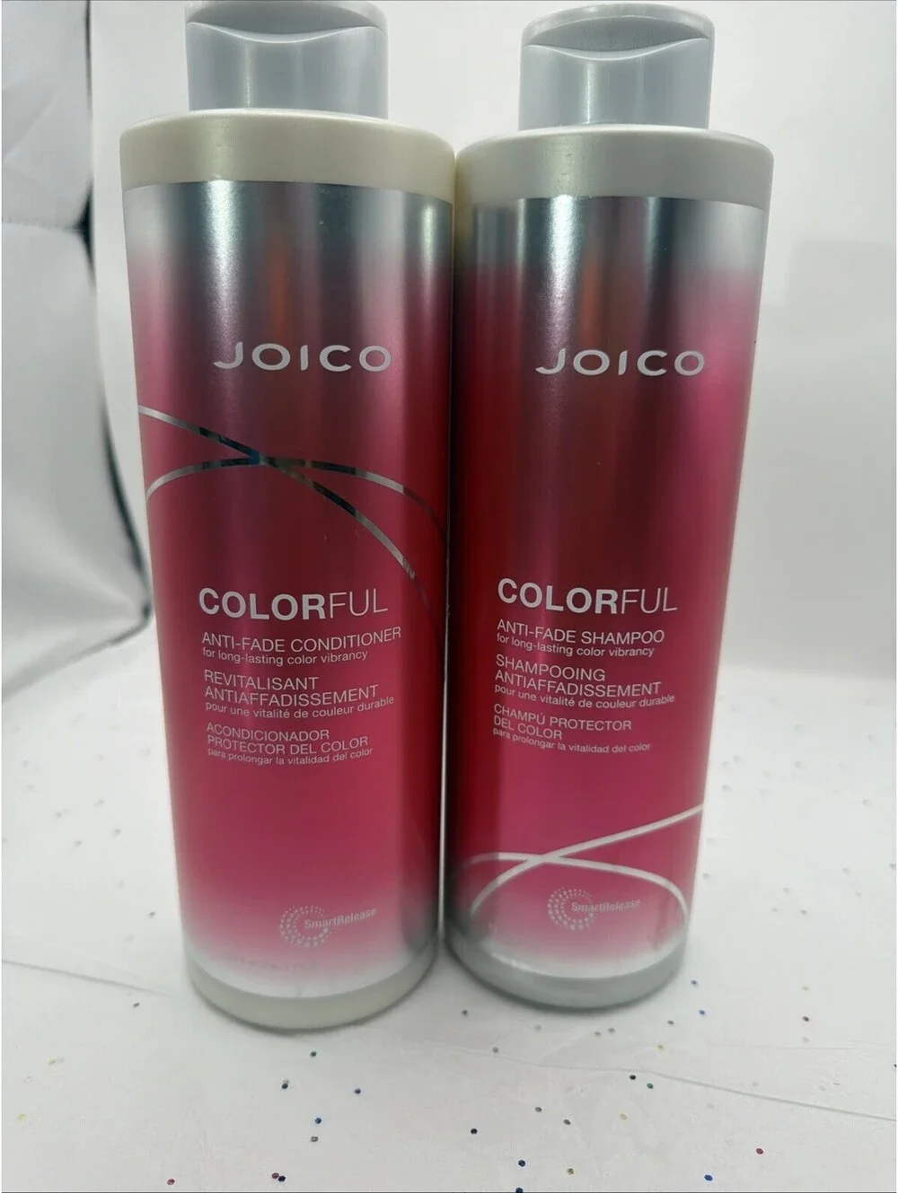 Joico Colorful Anti-Fade Shampoo Conditioner Set Sulfate-Free 33.8 fl oz New Duo